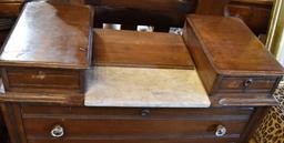 Antique Eastlake 5 Drawer Dresser with Mirror