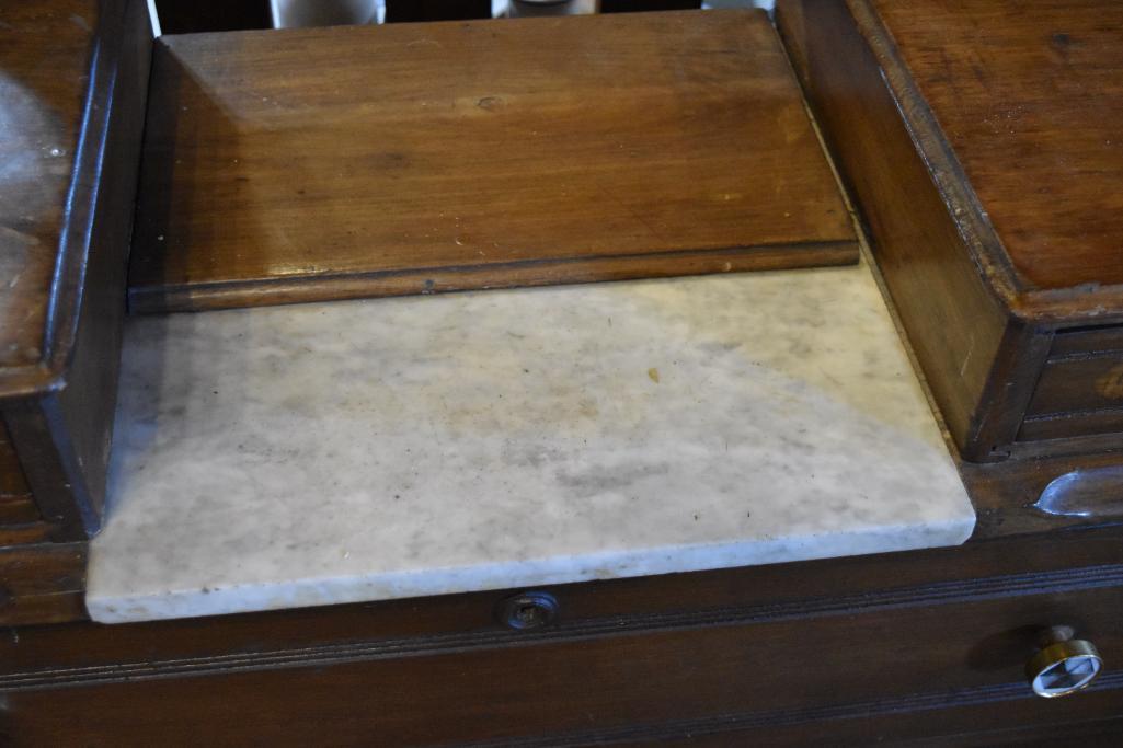 Antique Eastlake 5 Drawer Dresser with Mirror