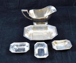 Lot of Sterling Silver Gorham Gravy/ Gorham Rectangle