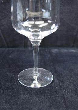 Lot of 10 Fine Crystal Stemmed Wine Glasses