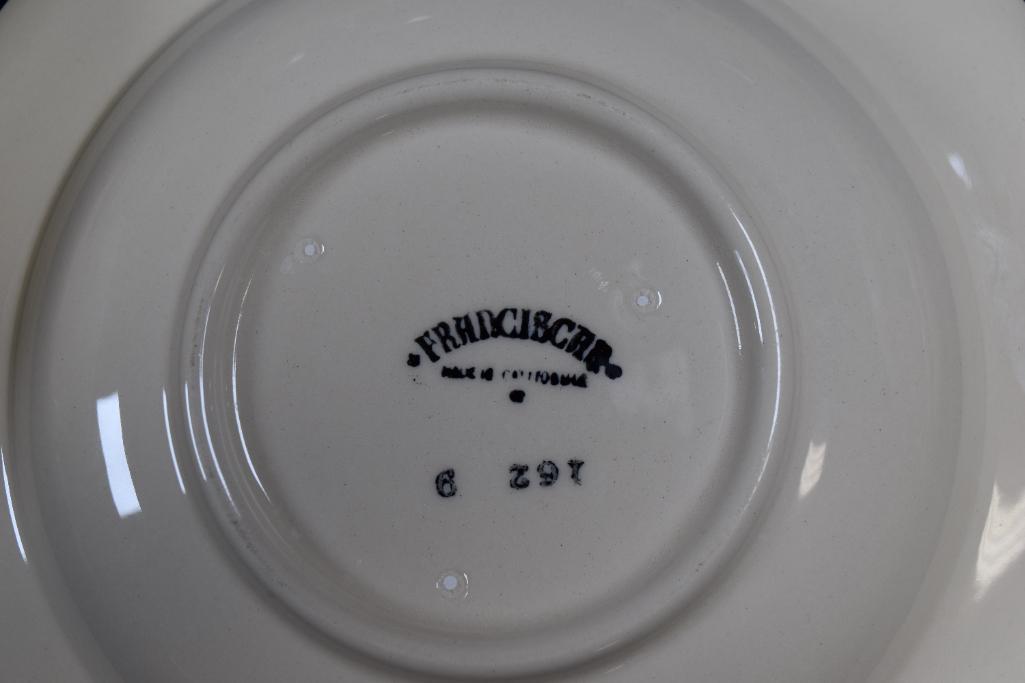 Large Collection of Franciscan Dinnerware "Desert Rose"