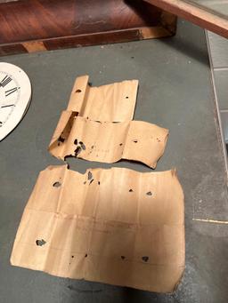Seth Thomas Clock Case and Pieces