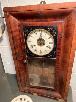 Seth Thomas Clock Case and Pieces