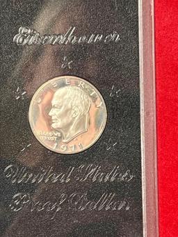 Set of 2 Eisenhower Proof Dollars