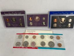 Set of 4 United States Proof Sets