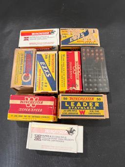 2 Full Boxes & 7 Partial boxes 22 Long Rifle