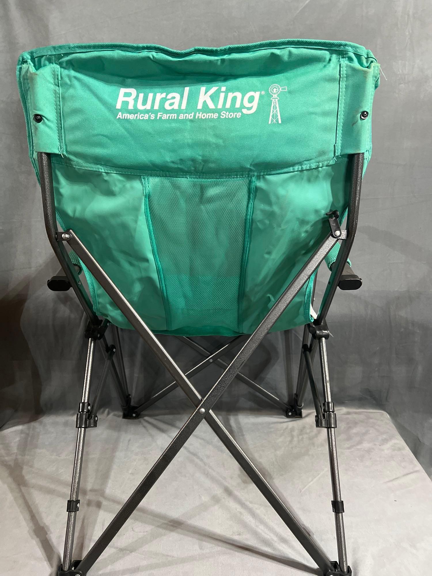 Pair of Rural King Folding "Bag" Chairs