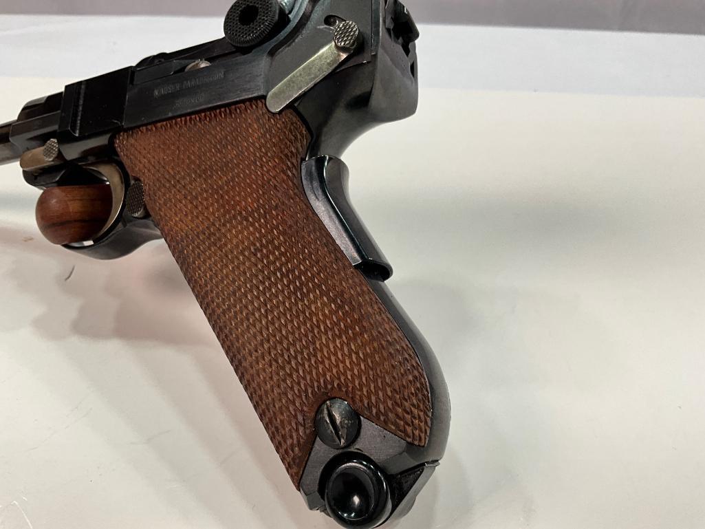 Interarms Mauser Parabellum .30 Luger Caliber Pistol