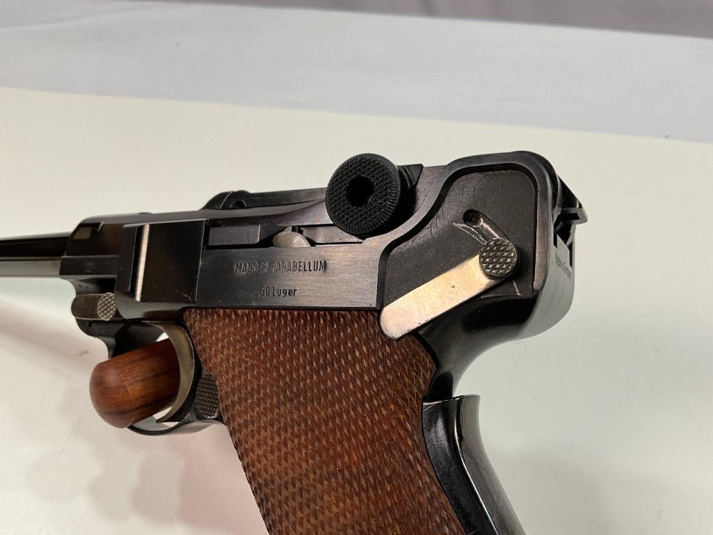 Interarms Mauser Parabellum .30 Luger Caliber Pistol