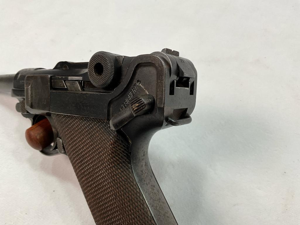 German DWM Luger 1913 9MM Caliber Pistol