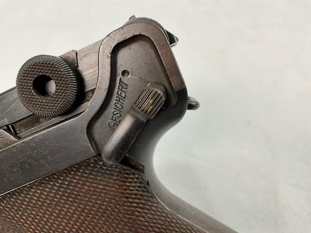 German DWM Luger 1913 9MM Caliber Pistol