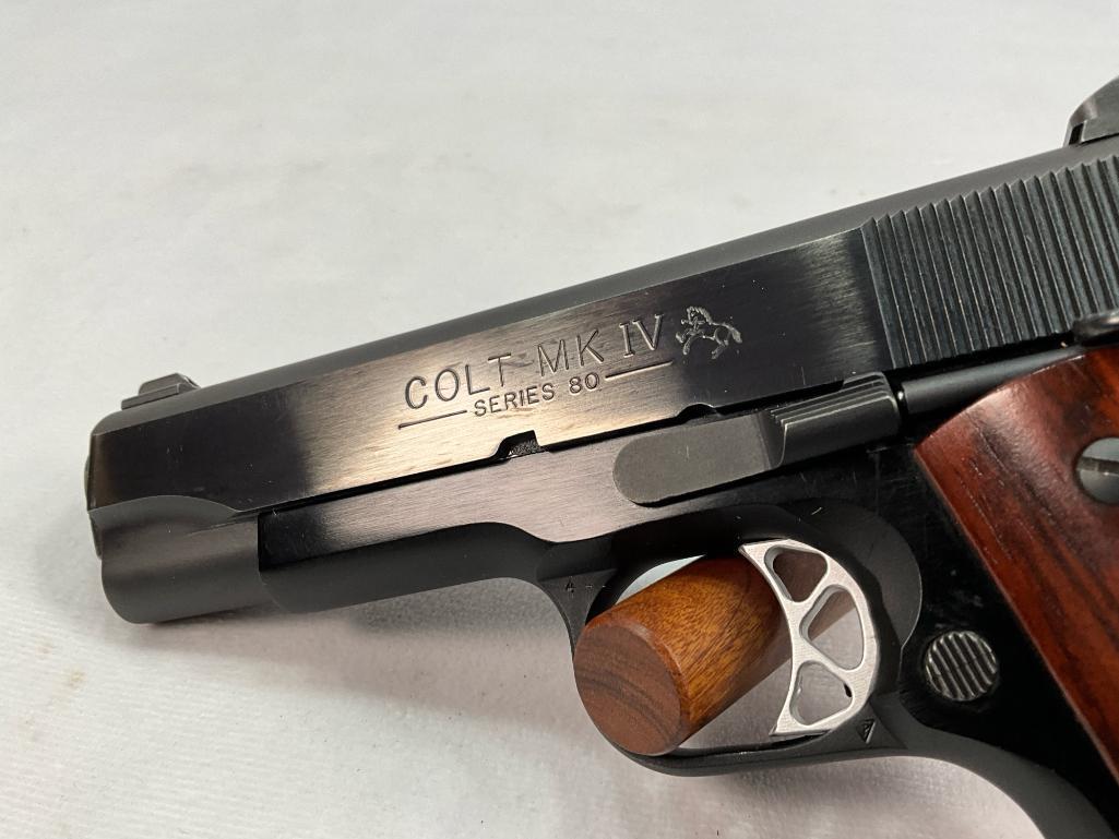 Boxed Colt Mark IV Series 80 .45 AUTO Caliber Pistol