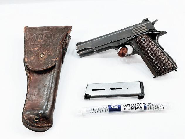 WWII Remington Rand M 1911 U. S. Army 45 ACP caliber Pistol