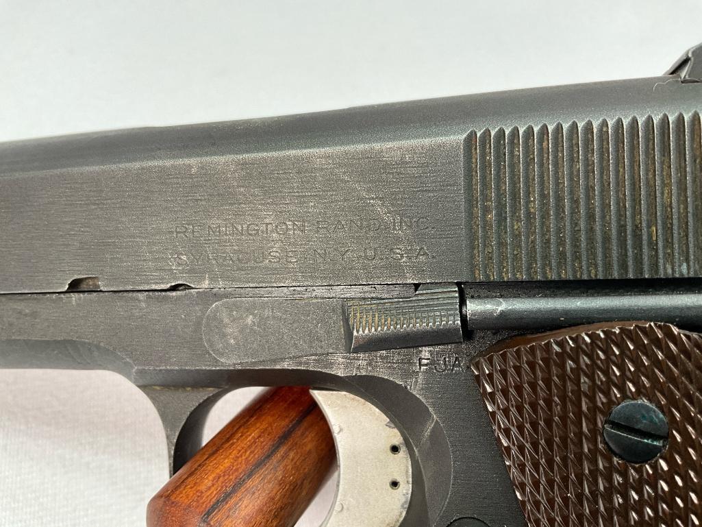 WWII Remington Rand M 1911 U. S. Army 45 ACP caliber Pistol