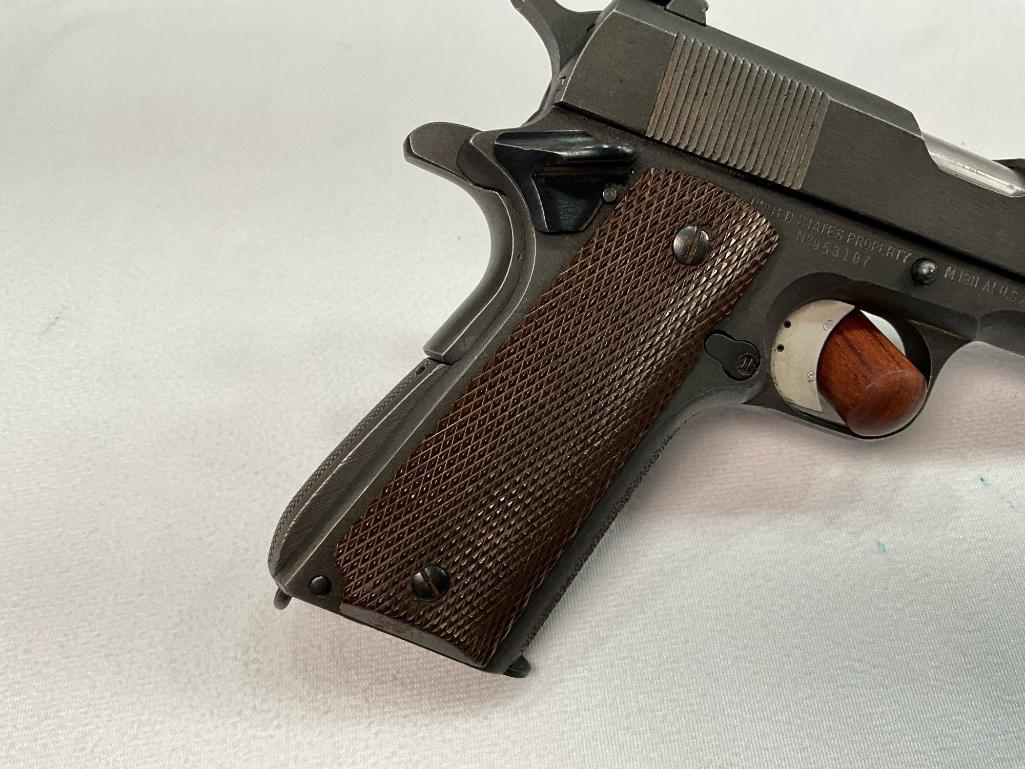 WWII Remington Rand M 1911 U. S. Army 45 ACP caliber Pistol