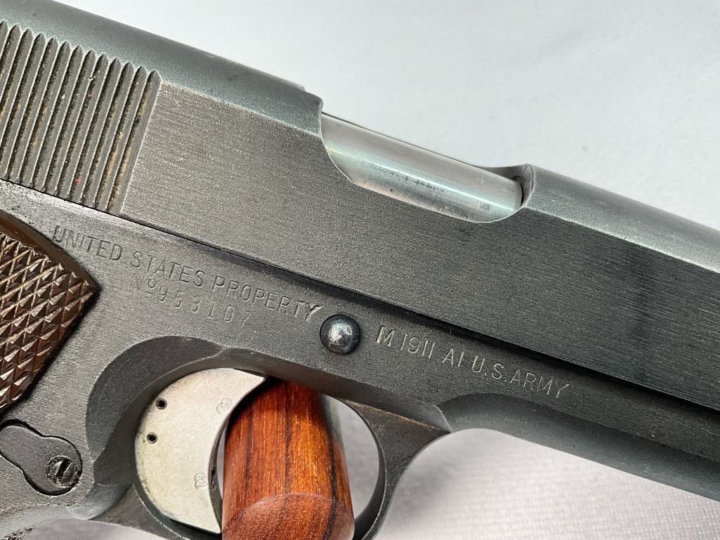 WWII Remington Rand M 1911 U. S. Army 45 ACP caliber Pistol