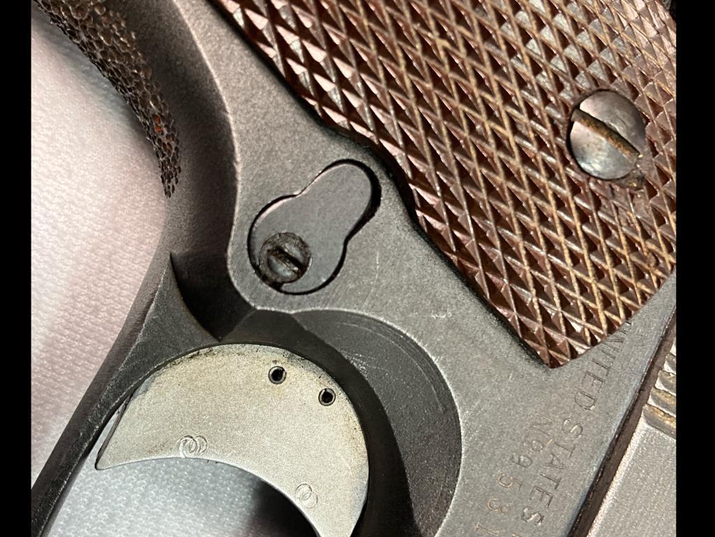 WWII Remington Rand M 1911 U. S. Army 45 ACP caliber Pistol