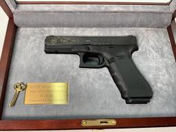 Rare Glock 17 Gen 4, 30th USA Anniversary #18 of 30, Engraved by Tim George