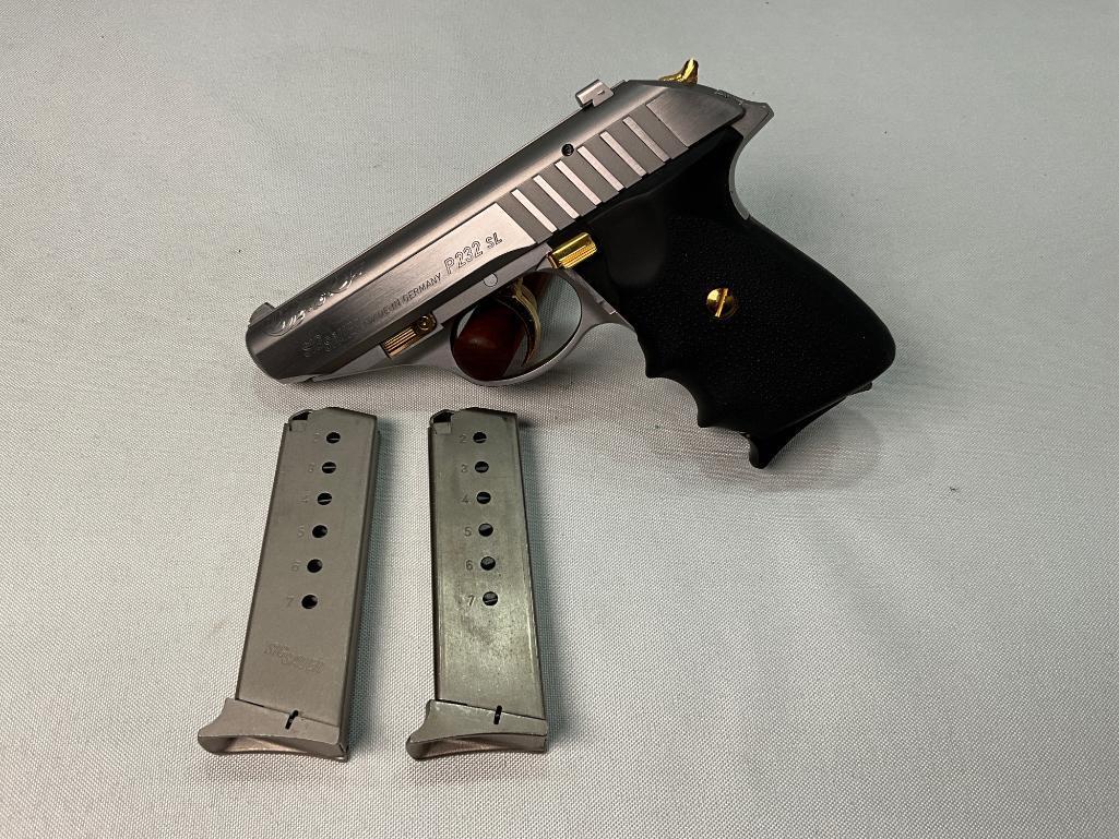 Sig Sauer P232 SL, 9MM Kurz Caliber Pistol