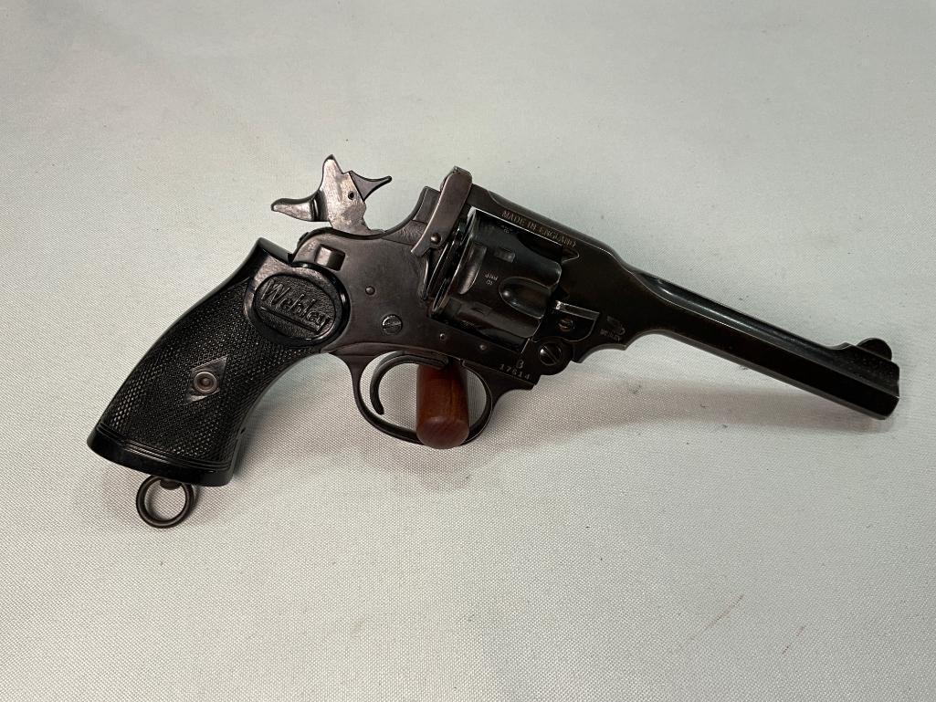 Webley Mark IV, .Top Break 38 Caliber Revolver