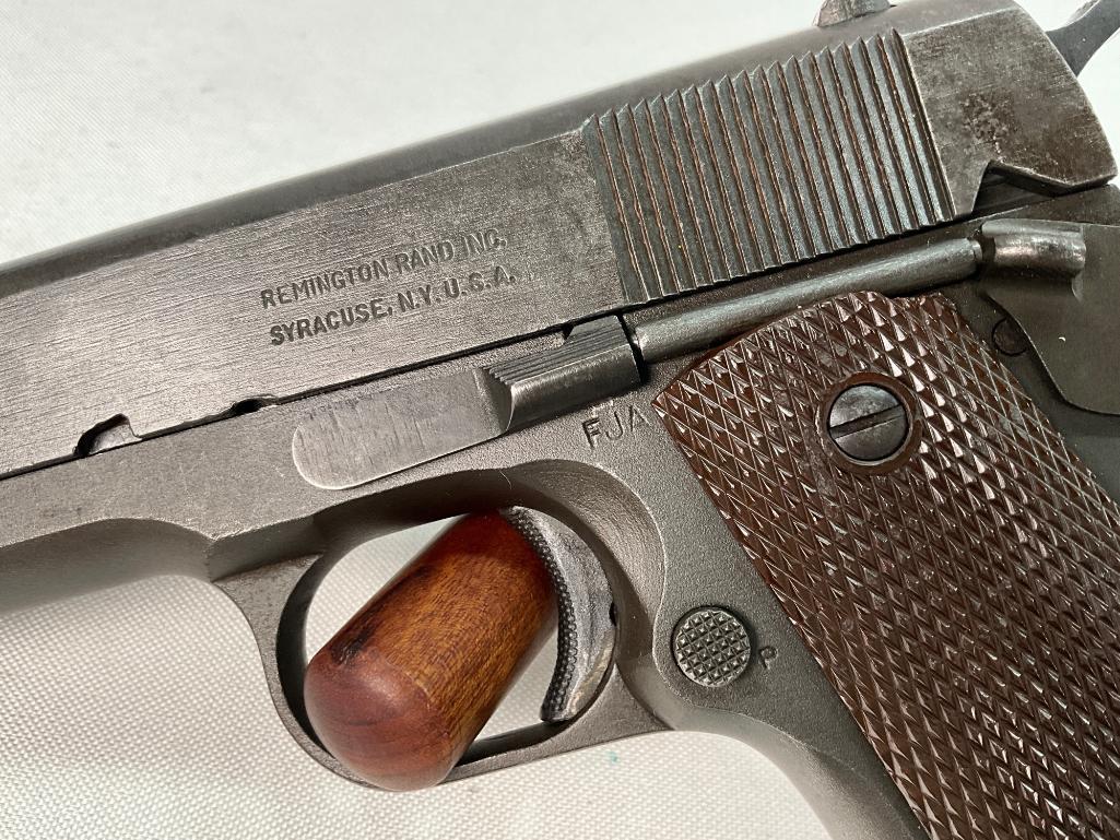 Remington Rand, M1911A1 U.S. Army, .45 Auto Caliber Pistol