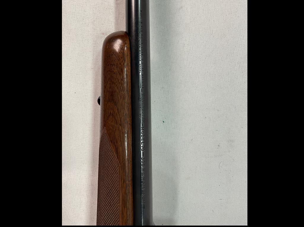 Caliber Winchester Pre-'64, Model 70, .300 H&H Converted to .300 WBY