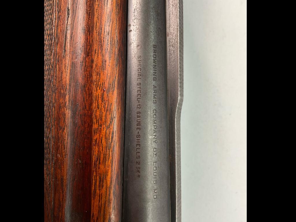 Browning Early Belgium A5 12 Gauge Shotgun