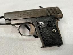 Colt Automatic, 25 Caliber Pistol