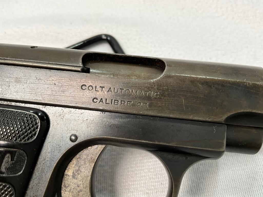 Colt Automatic, 25 Caliber Pistol