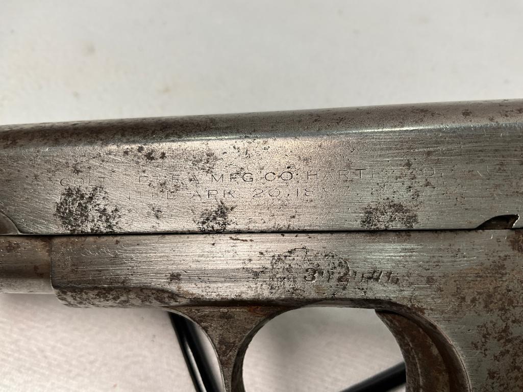 Colt Automatic, 32 Caliber Pistol