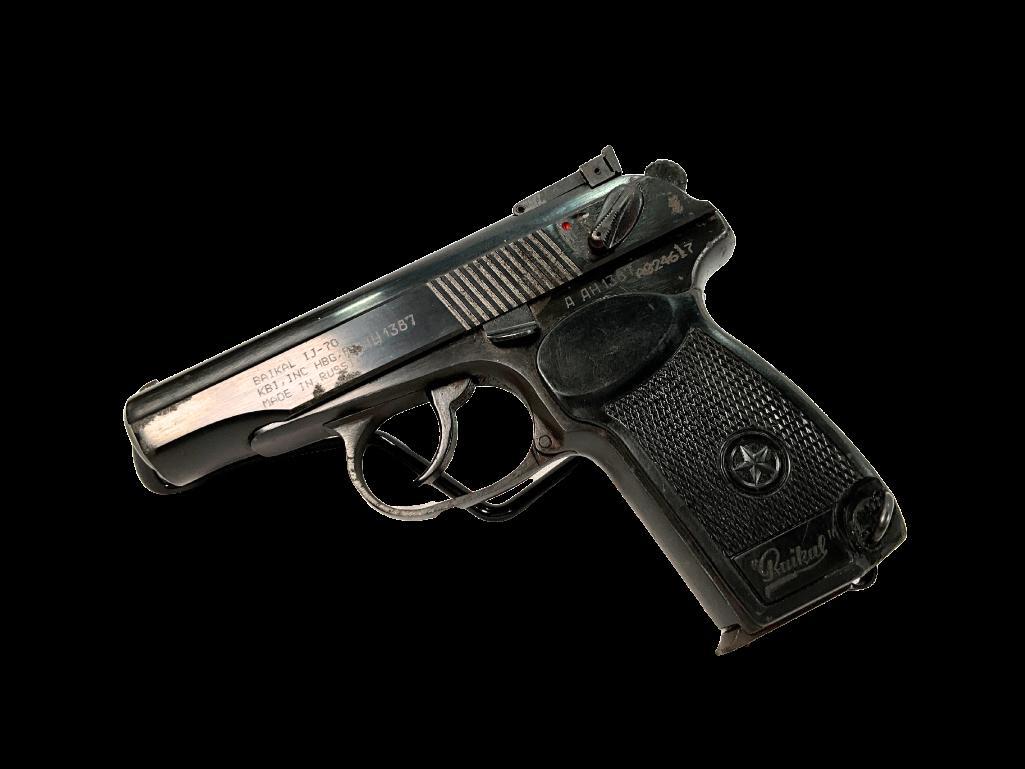 Bailable IJ-70, 9mm Makarov Caliber Pistol
