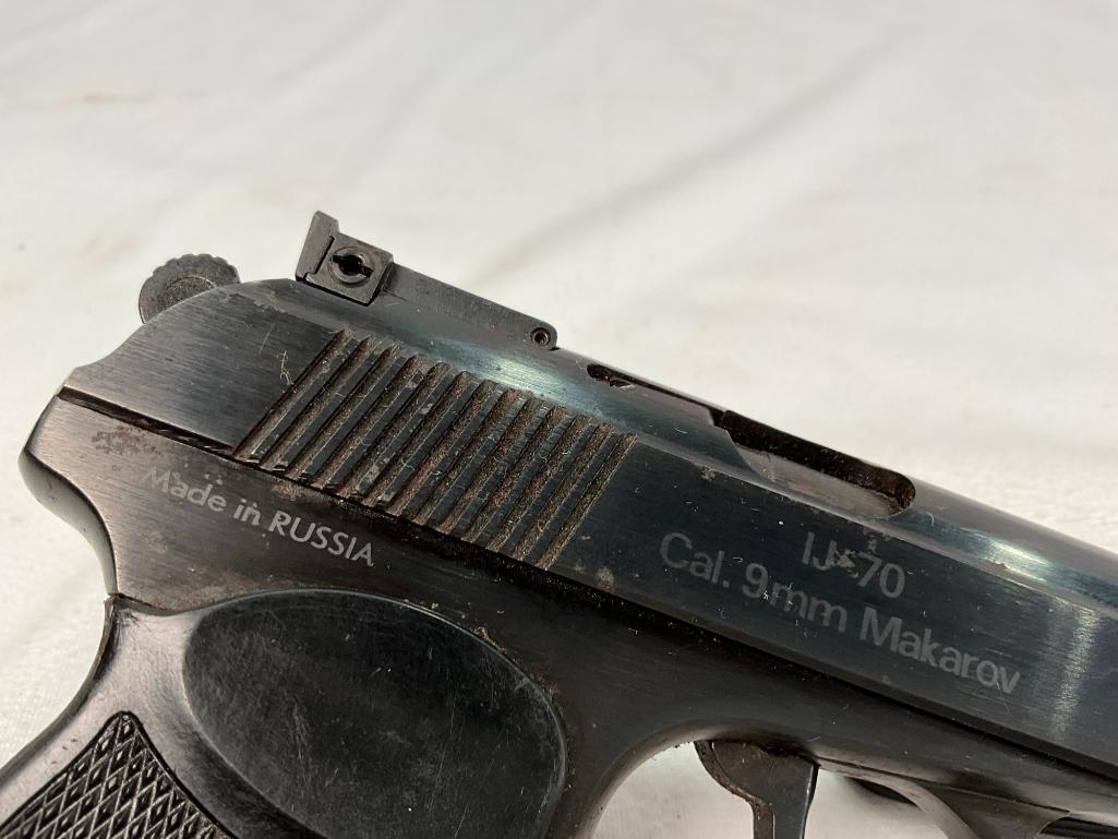 Bailable IJ-70, 9mm Makarov Caliber Pistol