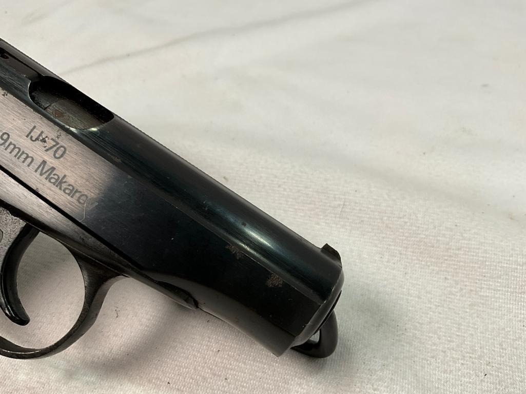 Bailable IJ-70, 9mm Makarov Caliber Pistol