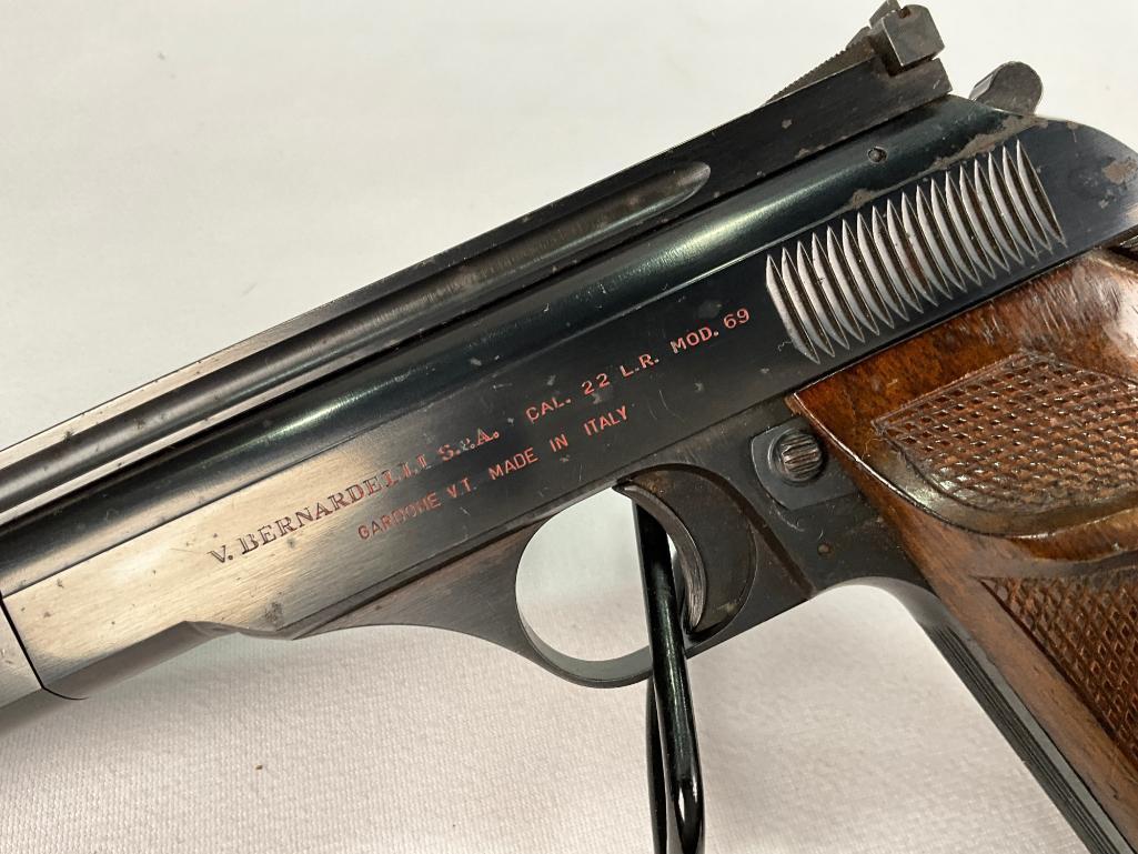 Boxed V. Bernardelli Model 69, 22 Caliber Pistol