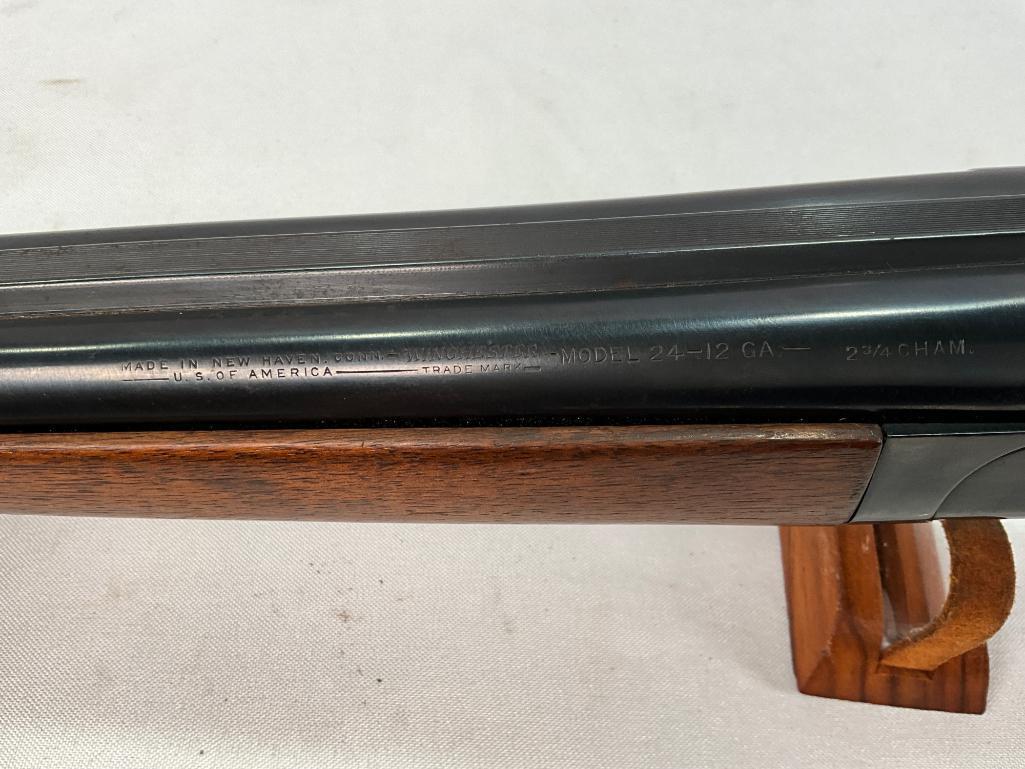 Winchester Model 24, 12 Ga, Side by Side Shotgun