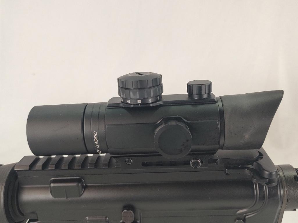 Bushmaster Model XM15-E2S, 223 Caliber Rifle with Weaver Scope