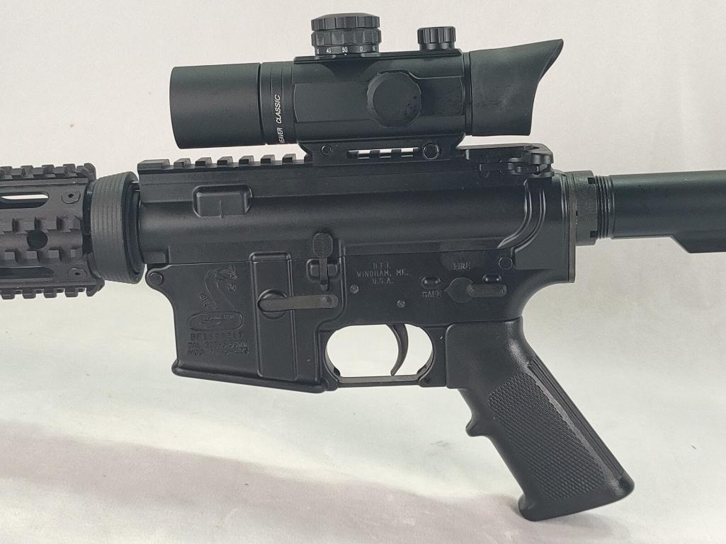Bushmaster Model XM15-E2S, 223 Caliber Rifle with Weaver Scope