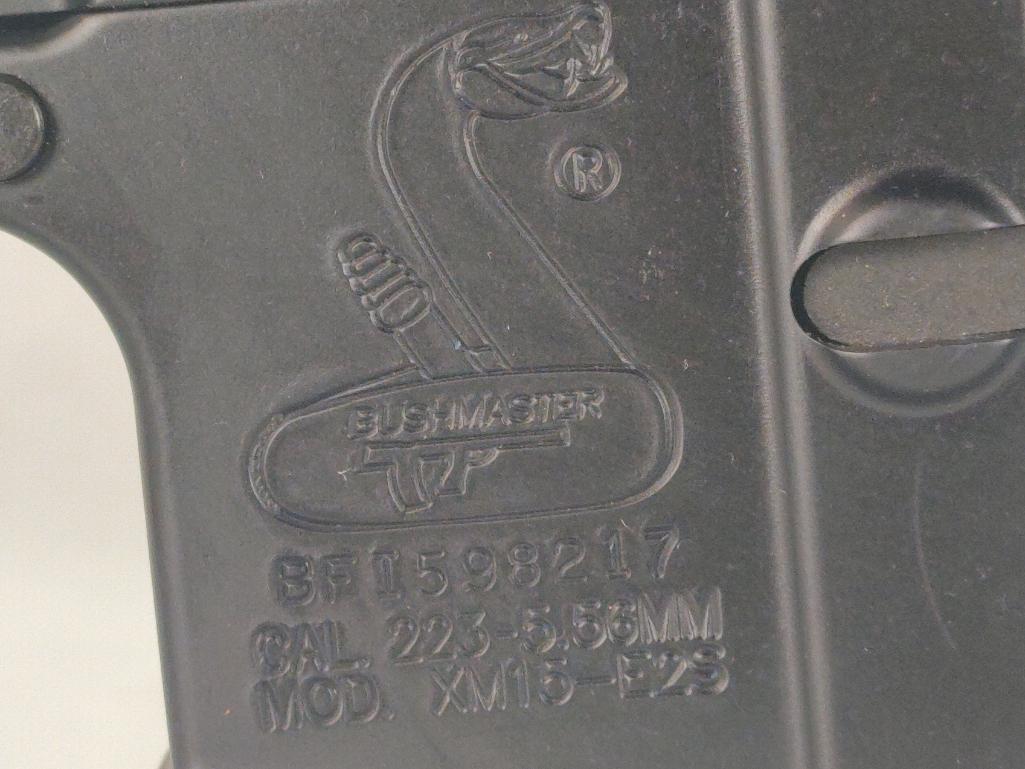 Bushmaster Model XM15-E2S, 223 Caliber Rifle with Weaver Scope