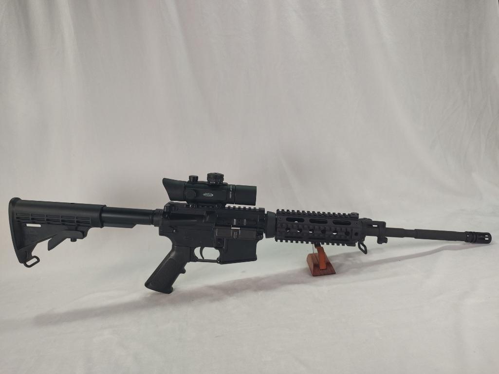 Bushmaster Model XM15-E2S, 223 Caliber Rifle with Weaver Scope