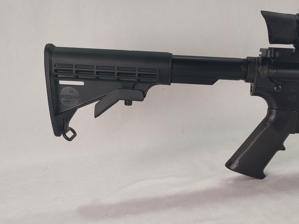 Bushmaster Model XM15-E2S, 223 Caliber Rifle with Weaver Scope