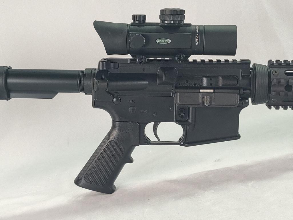 Bushmaster Model XM15-E2S, 223 Caliber Rifle with Weaver Scope