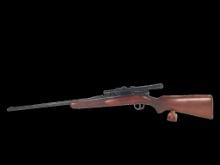 Winchester 74, 22 Caliber Rifle with Scope