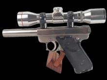 AMT Lightning 22 Long Rifle Pistol with Simmons Scope