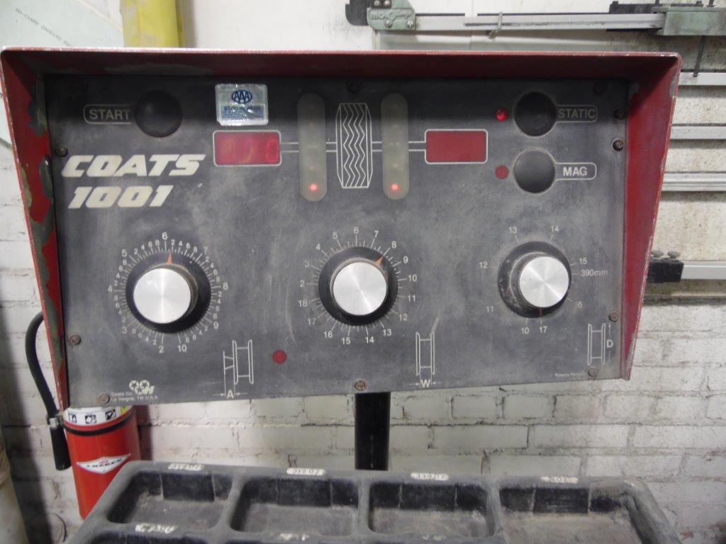 Coats 1001 Balancing Machine