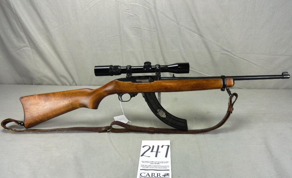 Ruger M.10-22, .22 LR w/Scope & Sling, SN:122-01695