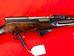 Russian SKS 7.62x39 Semi Auto, Round Bayonet w/Sling, SN:CB888
