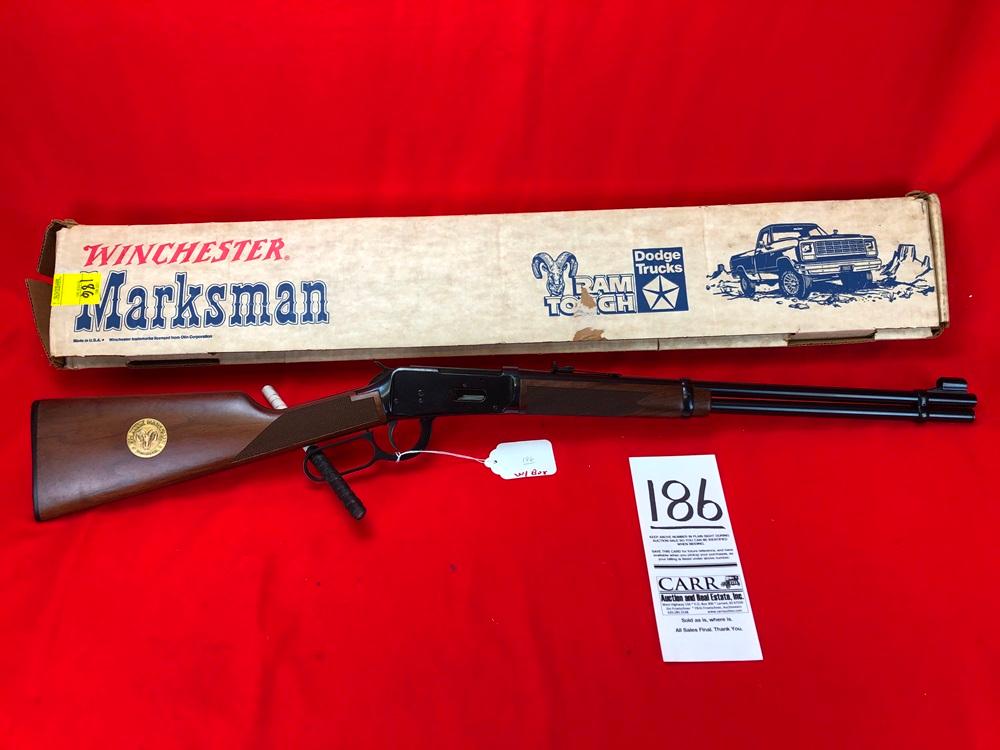 Winchester M.94, 30-30, 20" Bbl., XTR Angle Eject, 1984 Dodge Marksman Comm., SN:5243045 w/Box