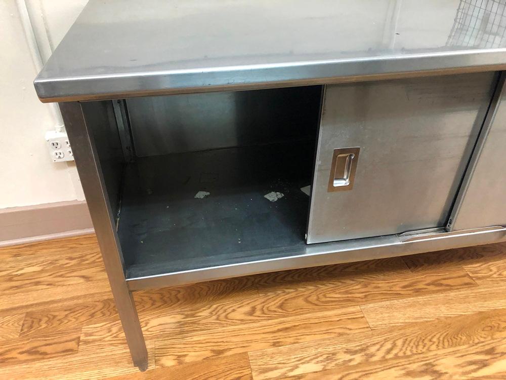 Stainless Steel Table/Cabinet 30"x36"x72"