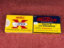 (2) Western .270 Winchester (x2)