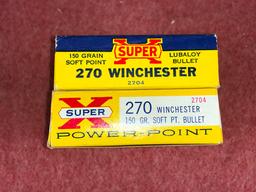 (2) Western .270 Winchester (x2)